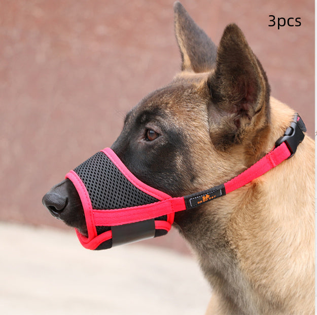 Adjustable Mask For Pets Without Biting