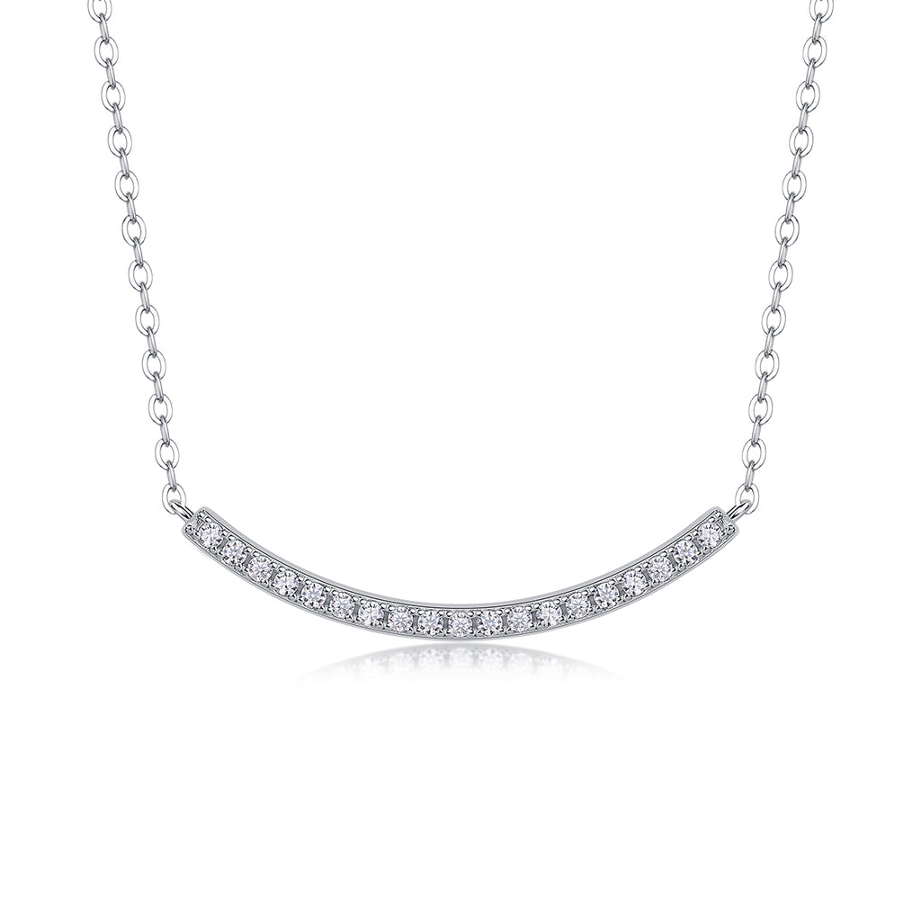 Joy - A Fashionable And Luxurious Diamond Jewelry Pendant Set With Moissanite S925 Sterling Silver And Platinum Plating