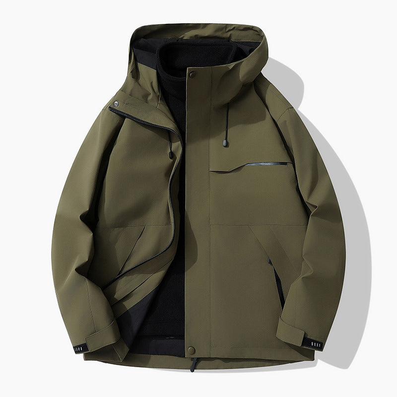 Outdoor Waterproof Cotton Coat Jacket Men