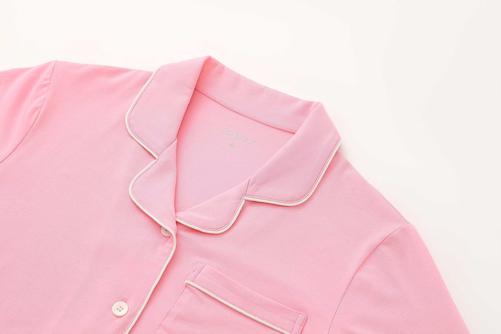 RONGTAI Cotton Womens Pajama Sets Comfy Fall Winter Pajama Set Long Sleeve Sleepwear 2 Pcs Pjs Nightwear S-XXL