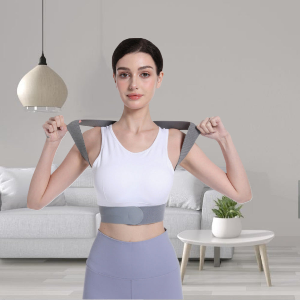 Back Support Posture Corrector For Women Men, Shoulder Supports & Immobilizers Scoliosis And Hunchback Adjustable Belt Back Brace For Lower Back Pain Posture Trainer